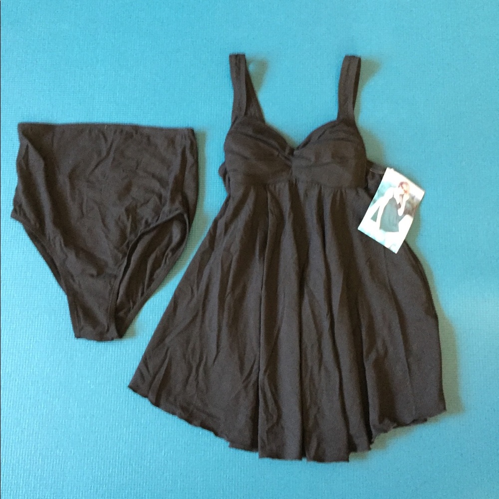 Mama Pavlova black bathing suit NWT Marilyn small